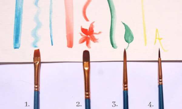 Demystifying Watercolor Brush Types