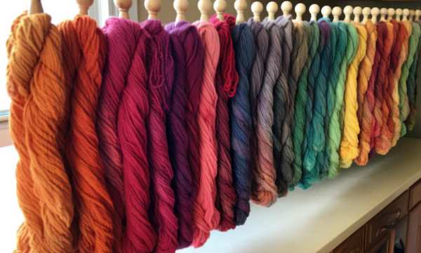 Exploring the Vibrant World of Hand-Dyed Threads