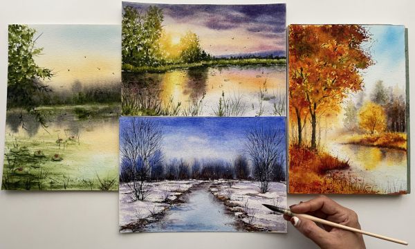 watercolor techniques