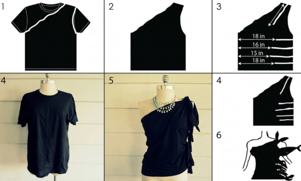 t-shirt upcycle